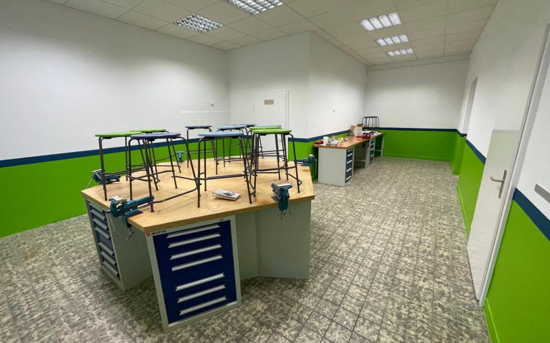 Renovierung der Räume der Jugendtechnikschule (JTS)